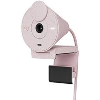 Logitech Brio 300 Full HD avec confidentialite, micro a réduction de bruit, USB-C