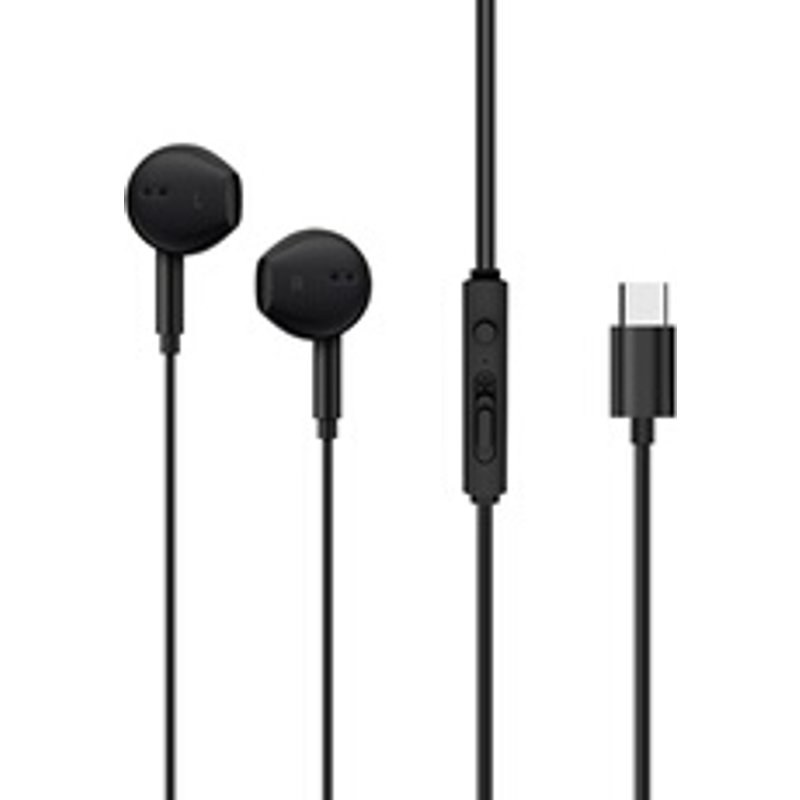 Ecouteurs intra-auriculaire filaires USB-C Swingson Noir