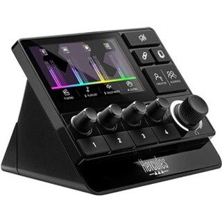 Hercules Stream 200 XLR, Contrôleur audio pro pour la gestion en temps réel des mixes créateur / audience