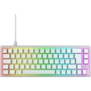 XTRFY K5V2 mecanique personnalisable - format 65% - Switches Hot Swap CHERRY MX2A Red - Blanc