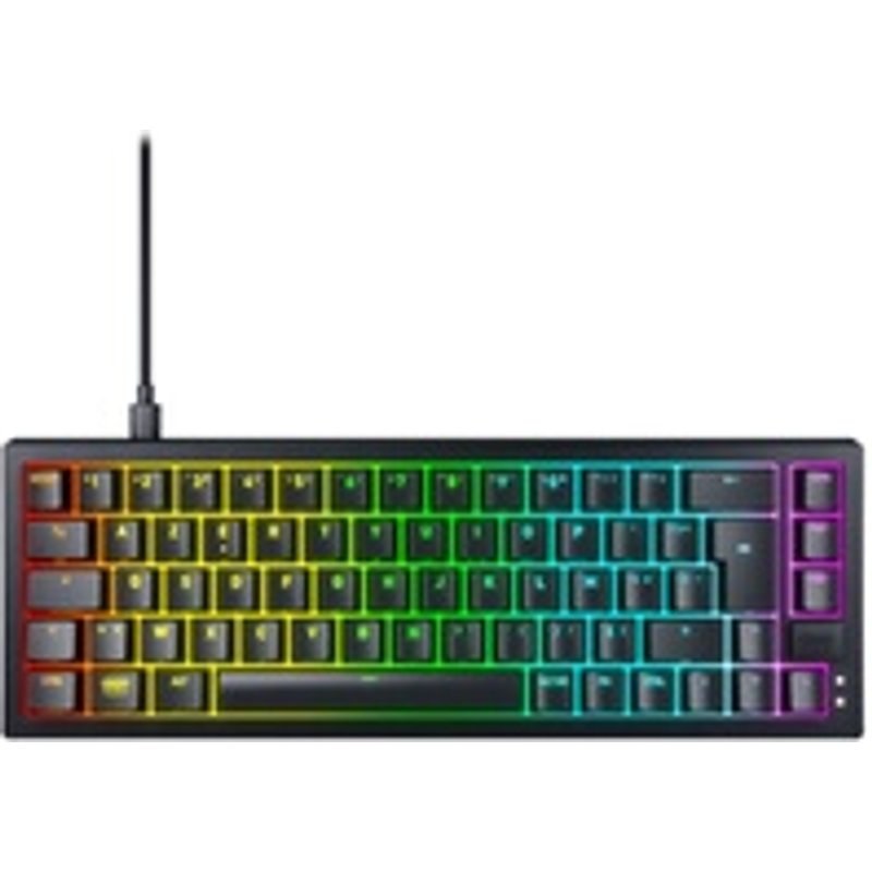 XTRFY K5V2 mecanique personnalisable - format 65% - Switches Hot Swap CHERRY MX2A Red - Noir