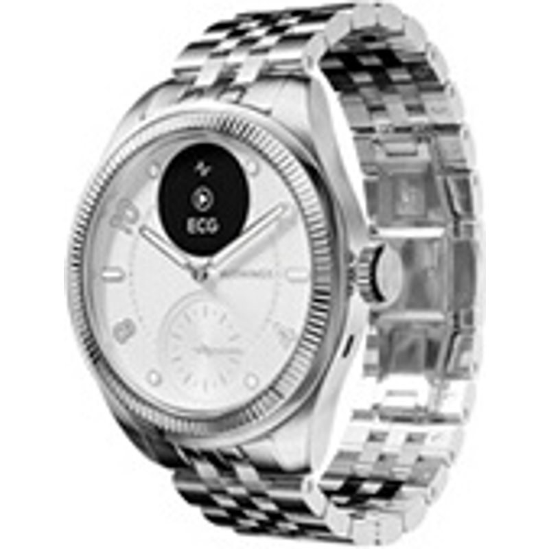 Withings ScanWatch Nova brillant edition argent