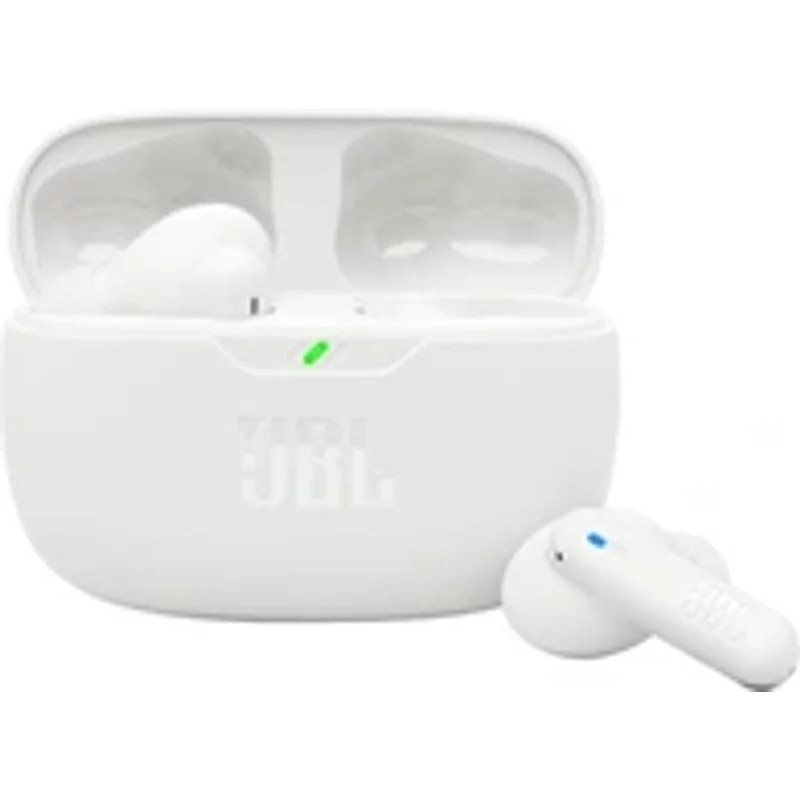 Ecouteurs intra-auriculaires sans fil Bluetooth JBL Wave Beam 2 avec réduction de bruit Blanc