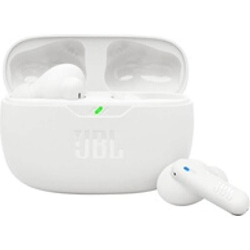 Ecouteurs intra-auriculaires sans fil Bluetooth JBL Wave Beam 2 avec réduction de bruit Blanc