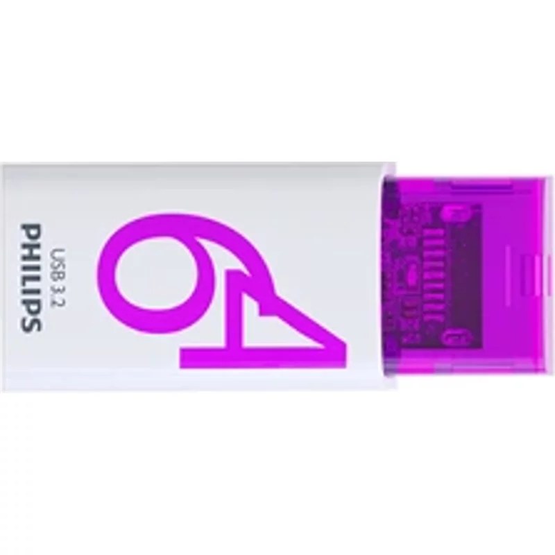 Philips Edition Click 3.2 64 Go Blanc et violet
