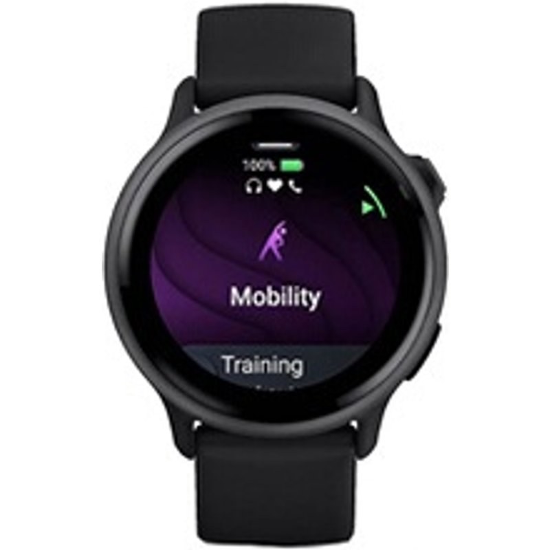 Garmin vívoactive 6, lunette Gray avec boîtier noir
