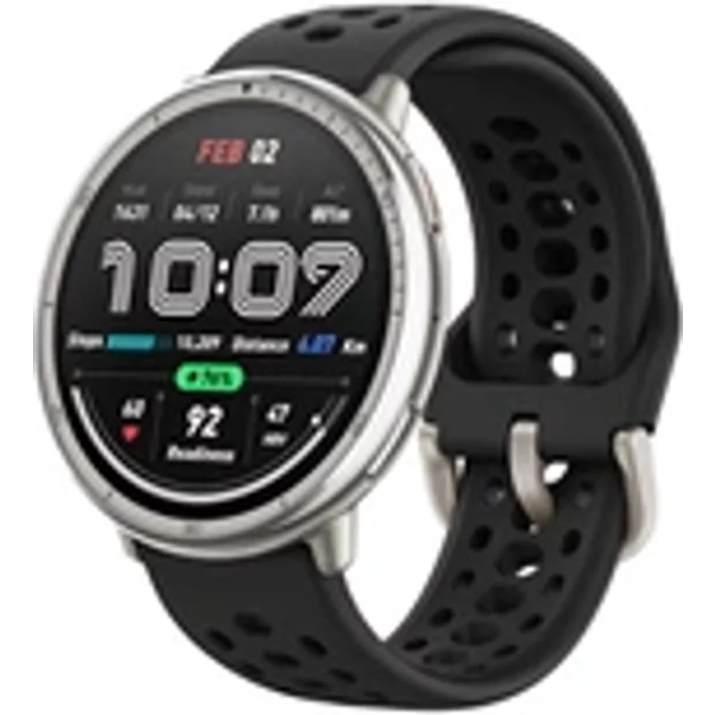 Amazfit Active 2 round sport Black sport silicone