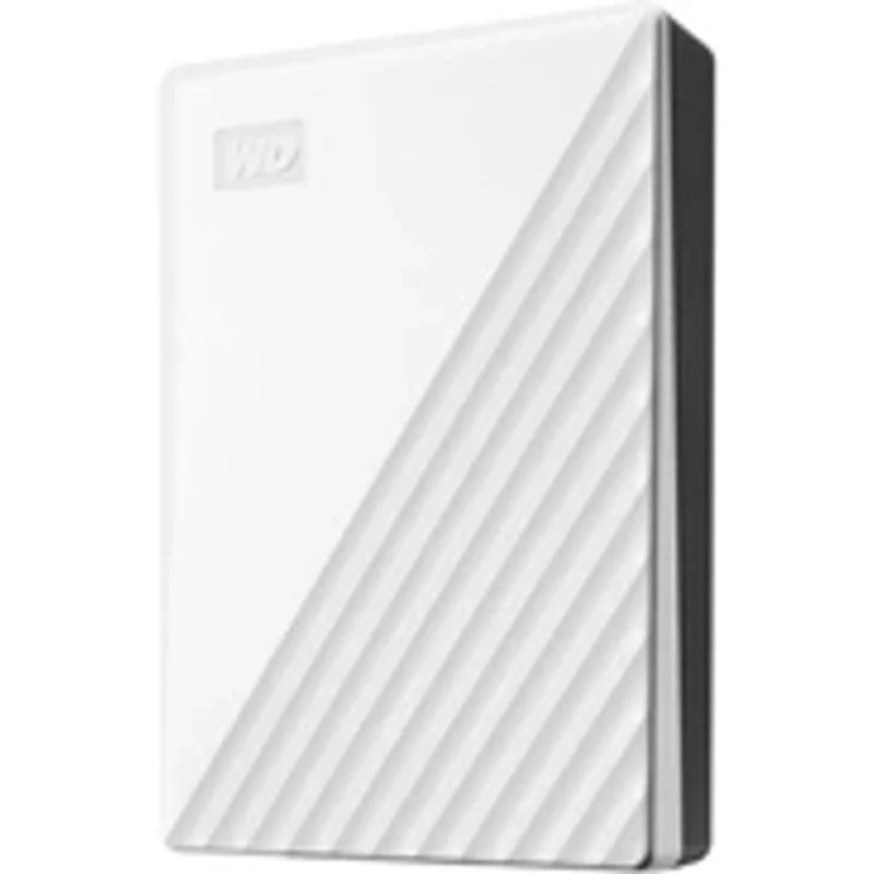 WD My Passport 6 To white - Portable Hard Drive with password protection and auto backup software