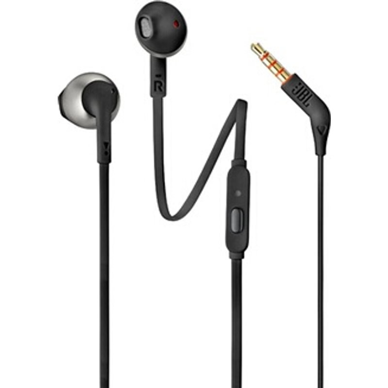 Ecouteurs filaires boutons intra-auriculaires JBL Tune 205 Noir