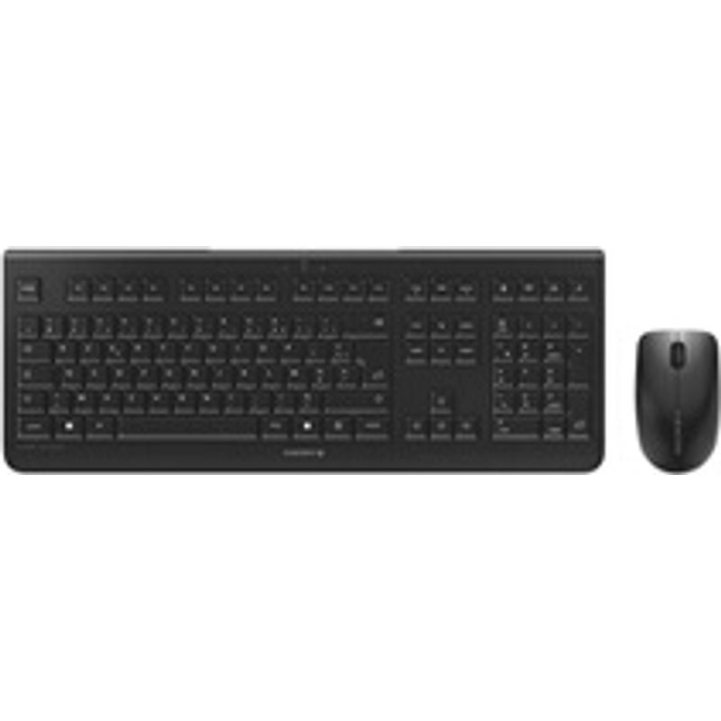 CHERRY DW 3000 - Ensemble clavier et souris - sans fil - RF, 2.4 GHz - Français - noir