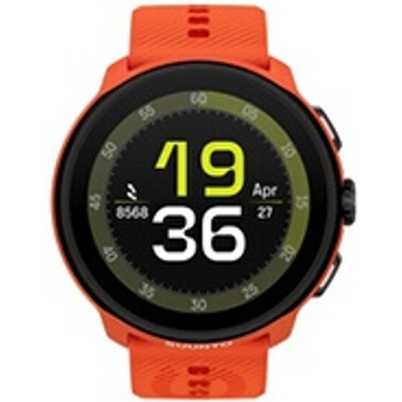 Suunto RUN CORAL ORANGE WITH SILICONE STRAP