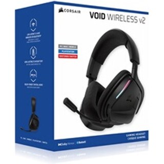 Casque arceau circum-aural gaming sans fil Corsair Void Noir pour PS5