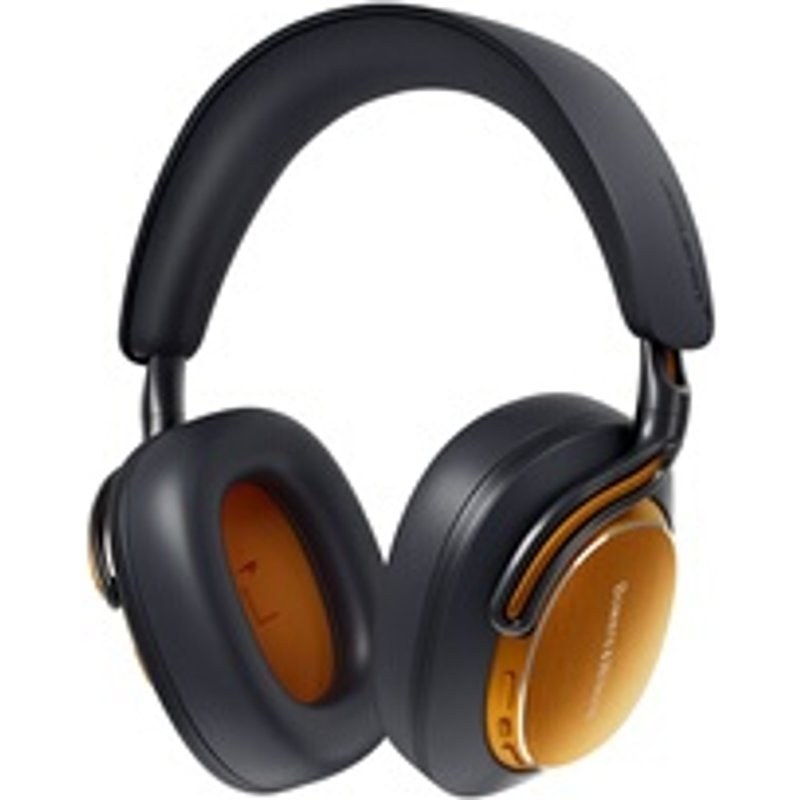 Bowers Et Wilkins Casque audio supra auriculaire sans fil Bluetooth Bowers & Wilkins PX8 S2 Edition McLaren à réduction de bruit Gris anthracite et Orange