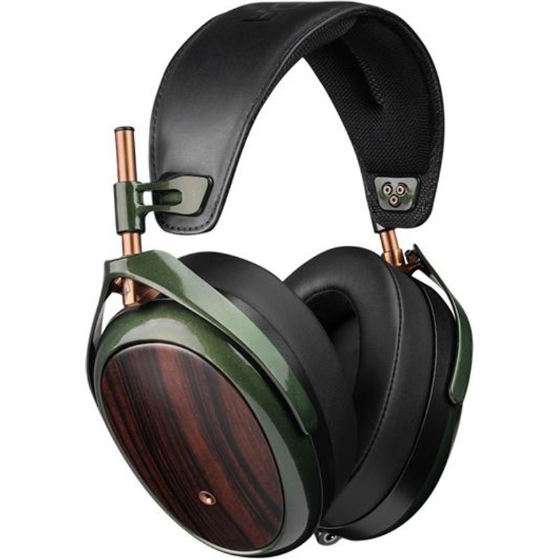 Casque arceau circum-aural filaire Meze audio Strada Vert et Cuivre