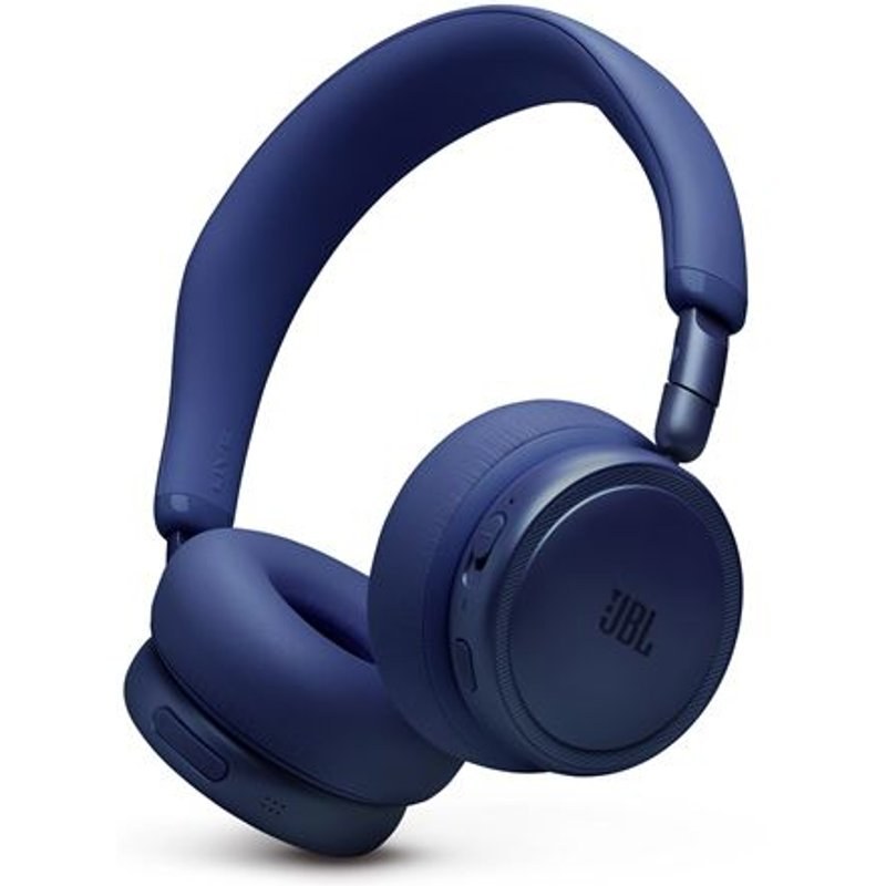 Casque arceau supra-aural avec et sans fil Bluetooth JBL Live 680NC avec réduction de bruit Bleu
