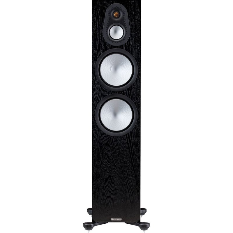 Enceinte colonne Monitor Audio Silver 500 7G Chêne noir Vendue à l'unité
