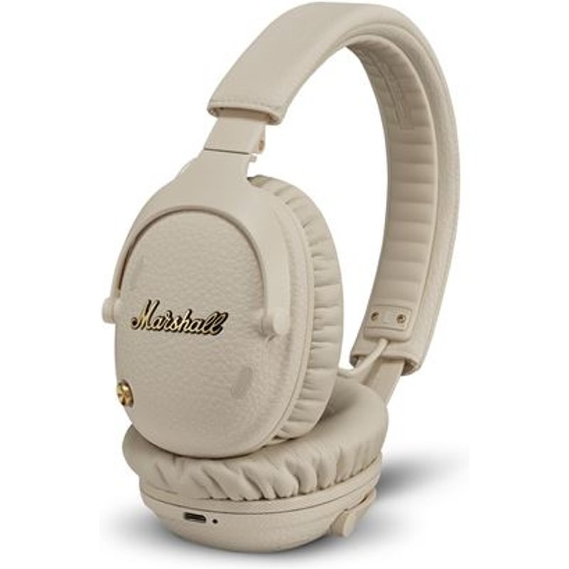 Casque sans fil circum-auriculaire Marshall Monitor III avec réduction active du bruit Crème