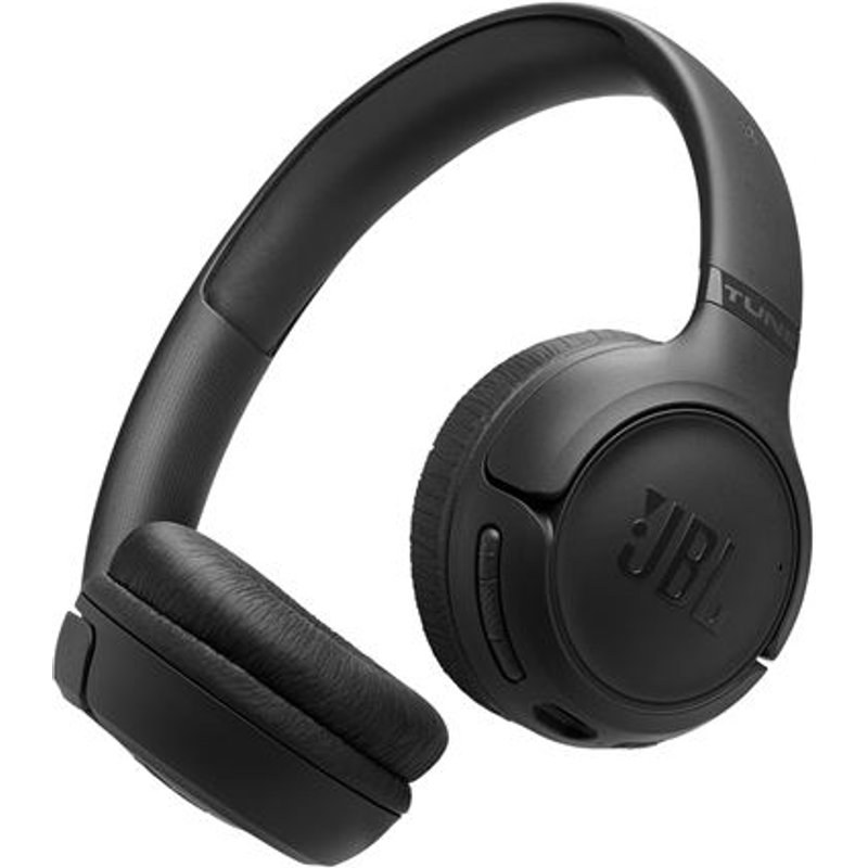 Tune 535BT Noir, supra-auriculaire Bluetooth sans fil et son JBL Pure Bass