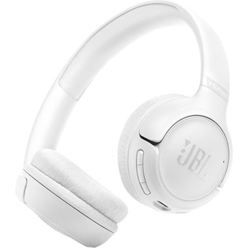 Tune 535BT Blanc, supra-auriculaire Bluetooth sans fil et son JBL Pure Bass
