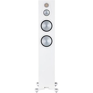 Enceinte colonne Monitor Audio Silver 300 7G Blanc satiné Vendue à l'unité