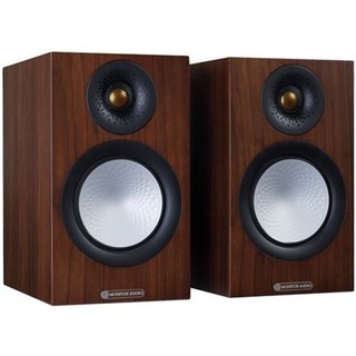 Enceinte bibliothèque Monitor Audio Silver 50 7G Noyer Vendue par paire