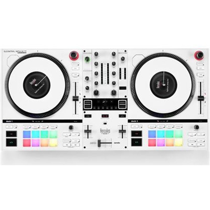 Contrôleur DJ Hercules Inpulse T7 Edition Blanc