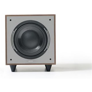 Caisson de basses Elipson Horus 8S Noyer Gris Foncé