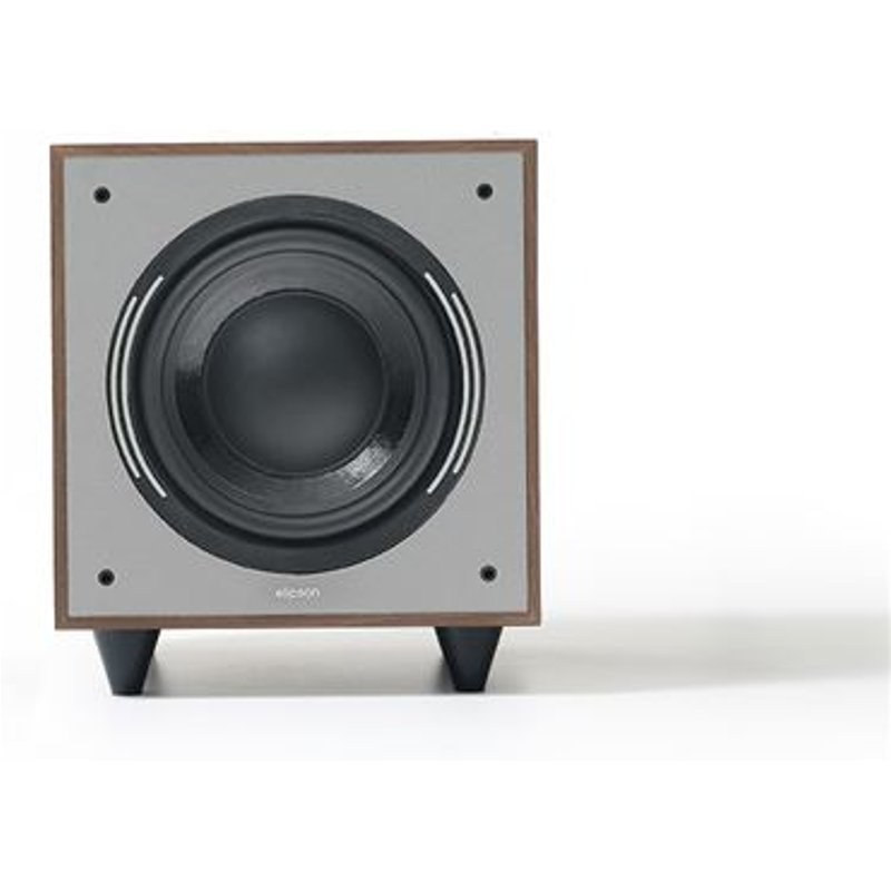 Caisson de basses Elipson Horus 8S Noyer Gris Foncé