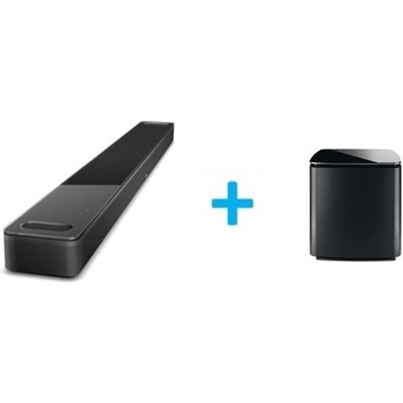 Barre de son Bose Smart Ultra Soundbar Dolby Atmos Noir + Module de basses Bose 700 Noir