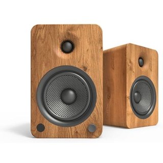 Enceintes actives Hifi Bluetooth Kanto YU6 Noyer Vendues par paire