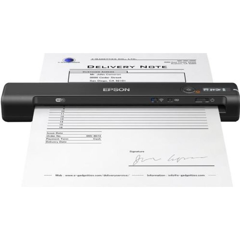 Scanner EPSON WorkForce ES-60W sans fil Noir
