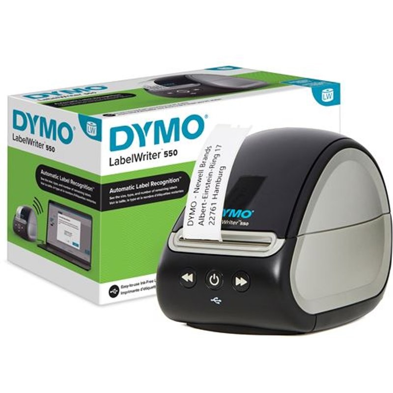 Imprimante d'étiquettes Dymo LabelWriter 550 Noir et Gris