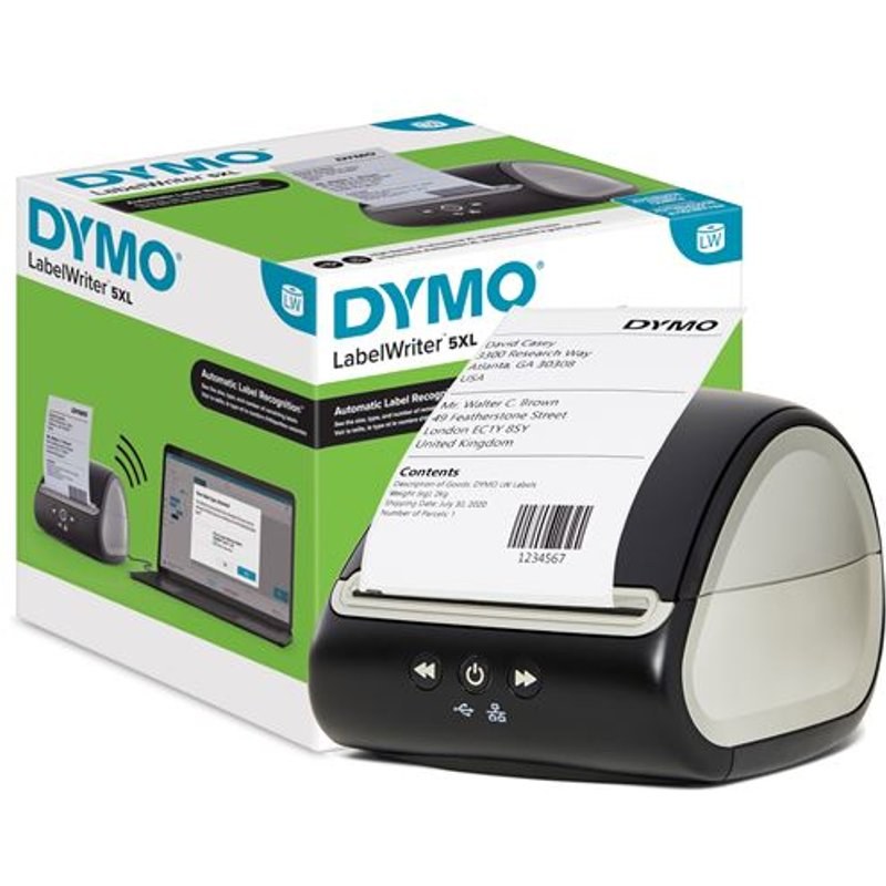 Imprimante d'étiquettes Dymo LabelWriter 5XL Noir et Gris