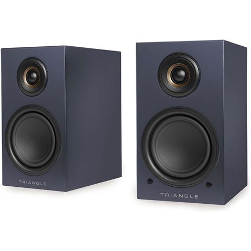 Enceintes connectées Hi-Fi Triangle Elara LN01A Edition Limitée Bleu Abysse Vendues à la paire