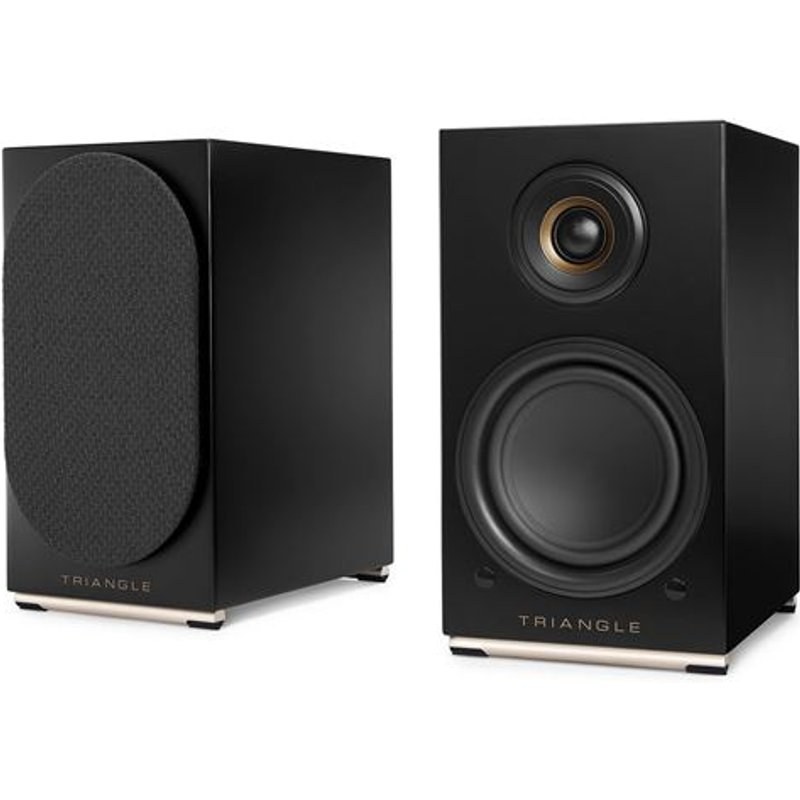 Enceintes connectées Hi-Fi Triangle AIO TWIN Noir Graphite vendues à la paire