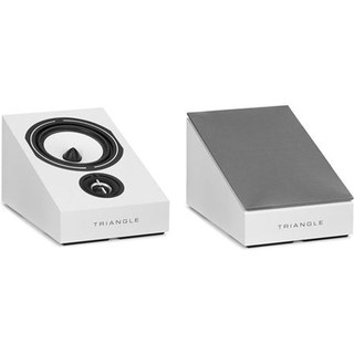 Enceintes d'effet Dolby Atmos Triangle Borea BRA1 Blanc Vendues à la paire