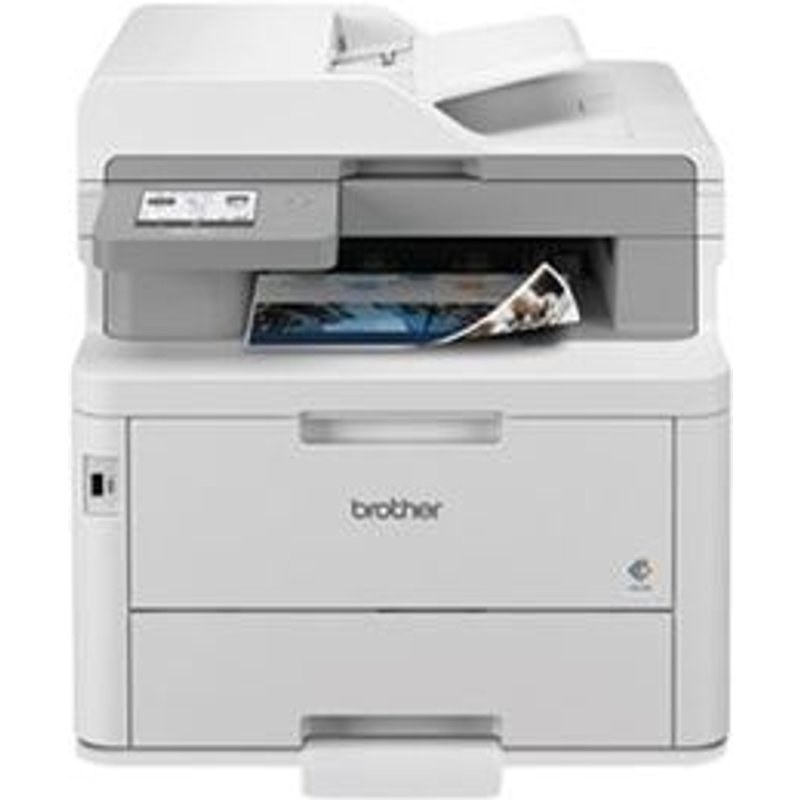 Imprimante multifonction 4 en 1 Brother MFC-L8340CDW Blanc et Gris