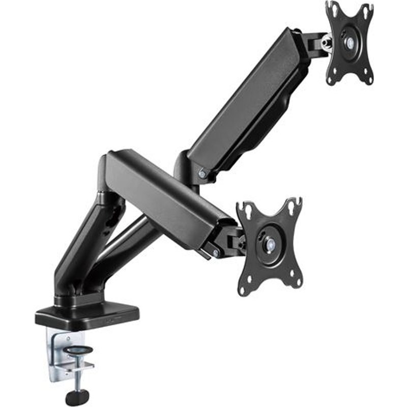 TNB Double bras support articulé pour moniteur T'n'b Noir