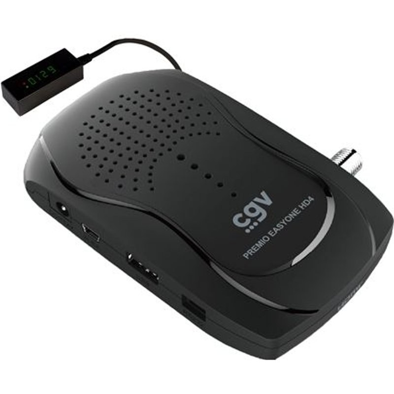 Recepteur satellite Cgv Premio Easyone HD4 Noir