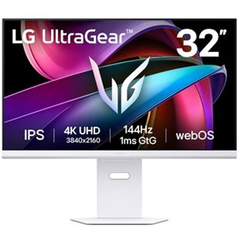 Écran PC Gaming LG UltraGear™ 32G810SA-W 32" 144 Hz 4K UHD Blanc