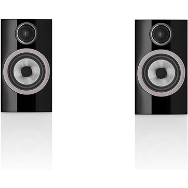 Enceintes bibliothèques Bowers & Wilkins 707 S3 Noir Laque Vendues par paire
