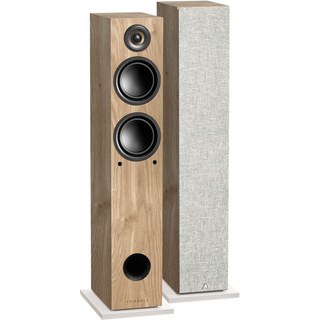 Enceintes connectées Hi-Fi Triangle LN05A Chêne Clair Vendues par paire