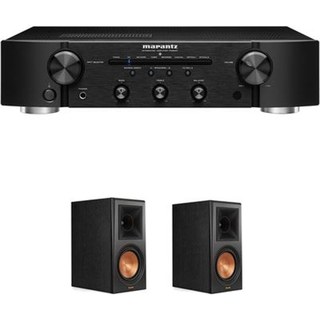 Amplificateur hi-fi Marantz PM6007 Noir + Enceinte Klipsch RP-600M Ebony Vendue par paire