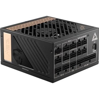 Alimentation PC modulaire MSI MEG AI1300P PCIE5 1300W 80 PLUS Platinum noir