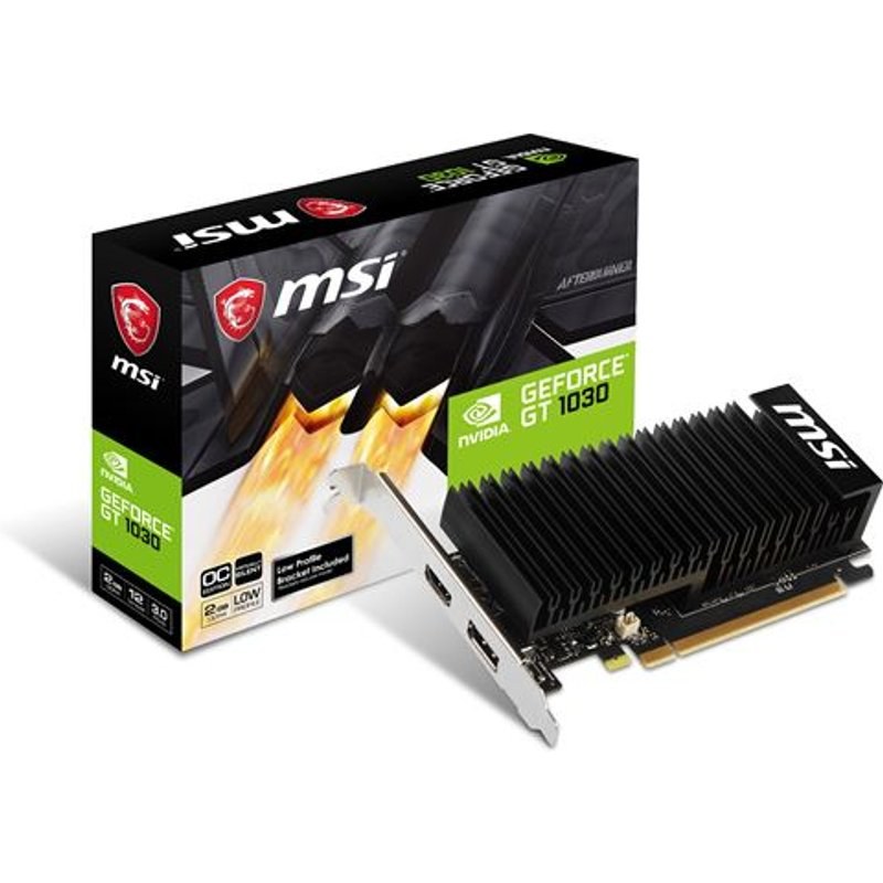 Carte graphique MSI NVIDIA GeForce GT 1030 LP 4G OC