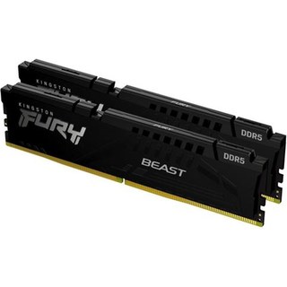 Barrette mémoire RAM Kingston FURY Beast 64 Go (Kit de 2 x 32 Go) DDR5 6000 MHz CL36