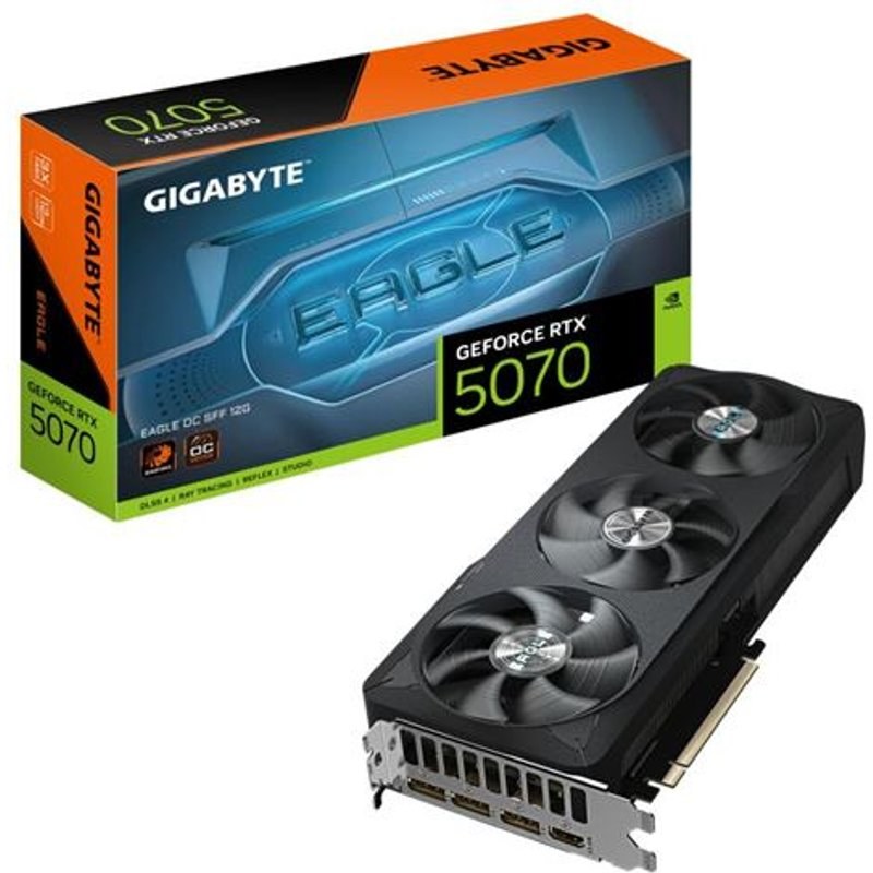 Carte graphique Gigabyte NVIDIA GeForce RTX 5070 EAGLE OC SFF 12G
