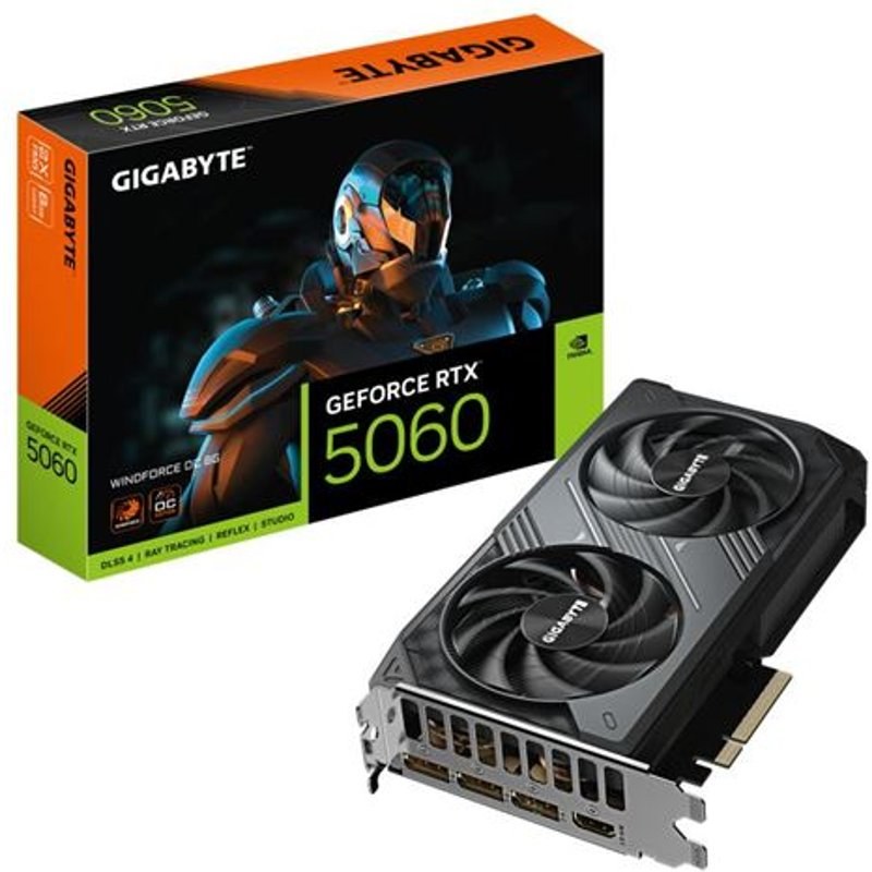 Carte graphique Gigabyte NVIDIA GeForce RTX 5060 WINDFORCE OC 8G