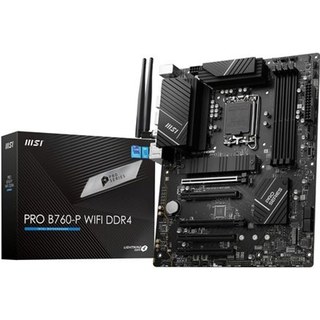 Carte mère MSI PRO B760-P Wi-Fi DDR4 ATX Socket LGA1700 Chipset Intel B760