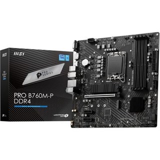 Carte mère MSI PRO B760M-P DDR4 micro ATX Socket LGA1700 Chipset Intel B760